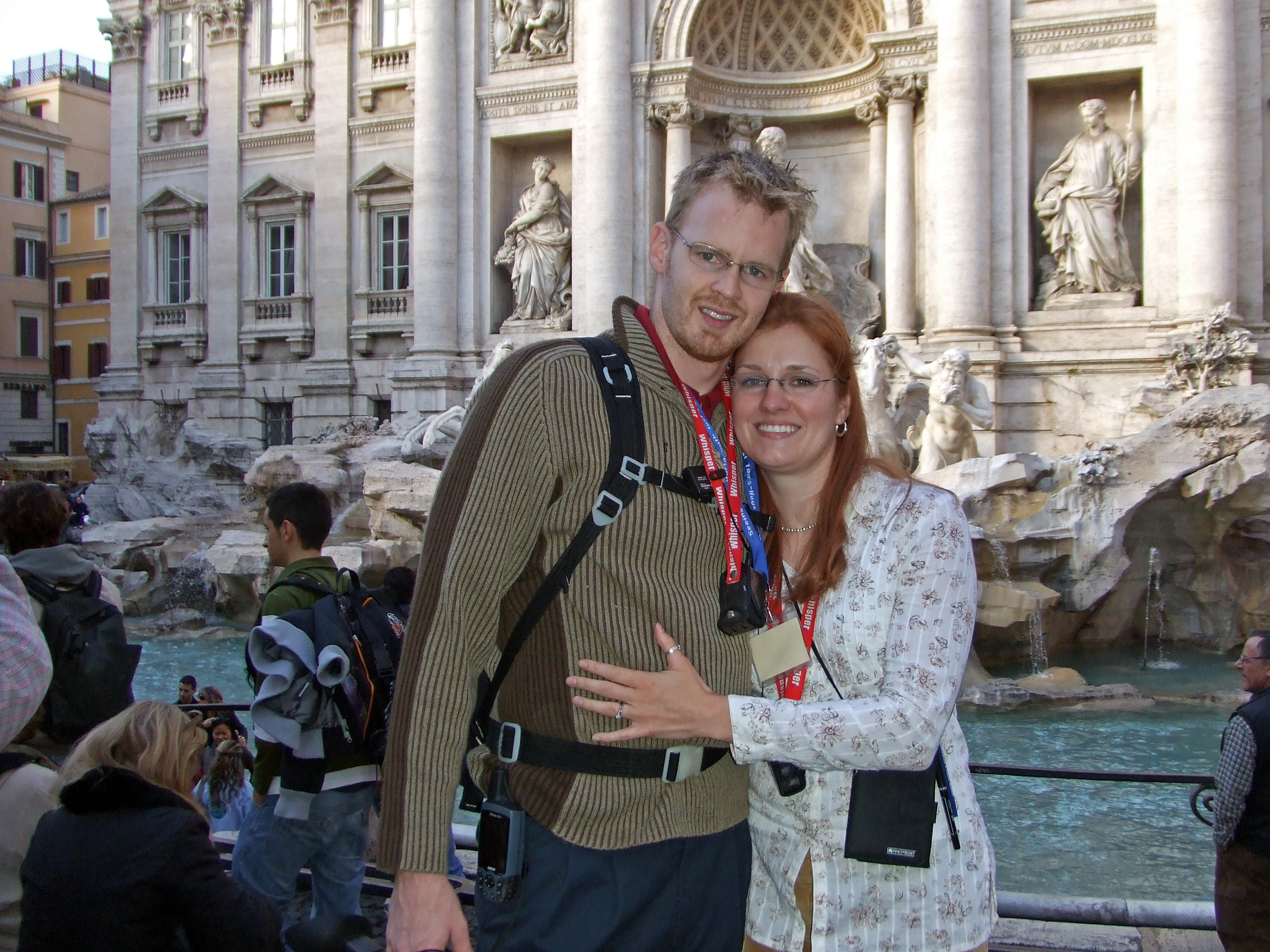 Derrick & Kendra Perrin in Rome, Italy