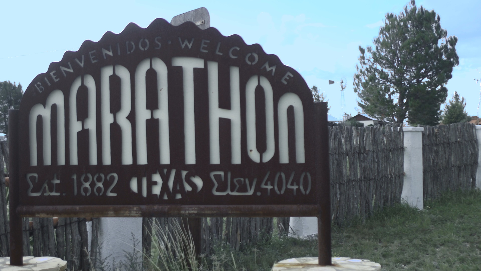 Marathon, Texas Sign