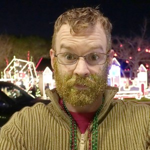 Derrick Perrin in Glitter Beard